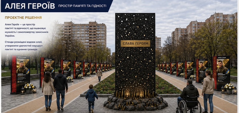 Алея Героїв на Виноградарі